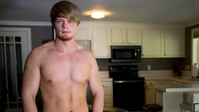 John Evans: NextDoorMale’s Hottest Blond Muscular Masturbation Video